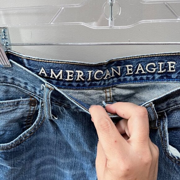 American Eagle Men's Denim Jeans- Size 31 x 32‎ - Picture 2 of 4
